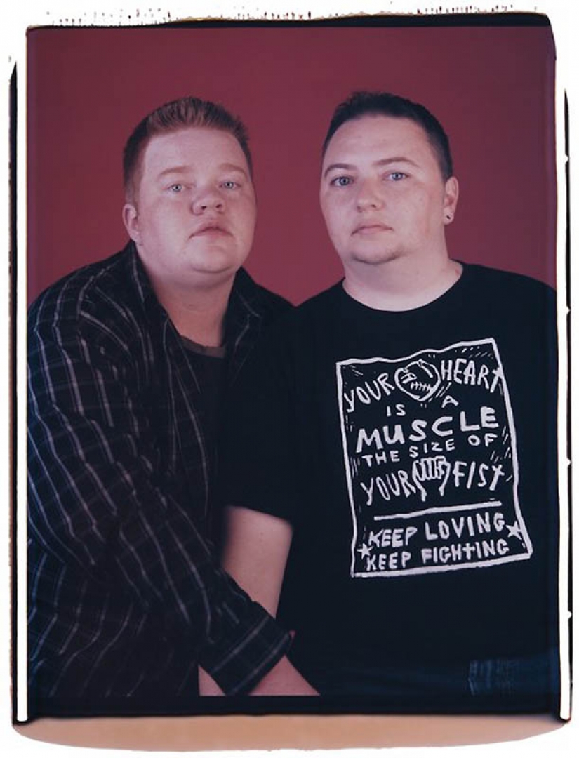 20 retratos del proyecto fotográfico de parejas»