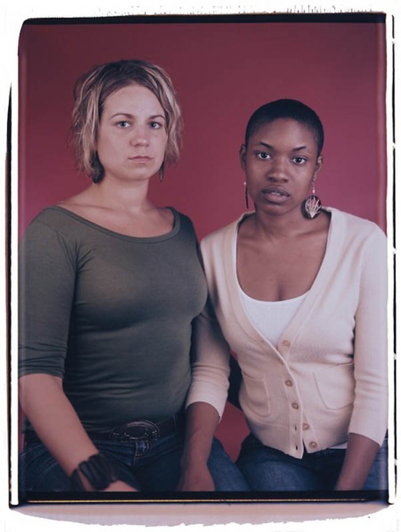 20 retratos del proyecto fotográfico de parejas»