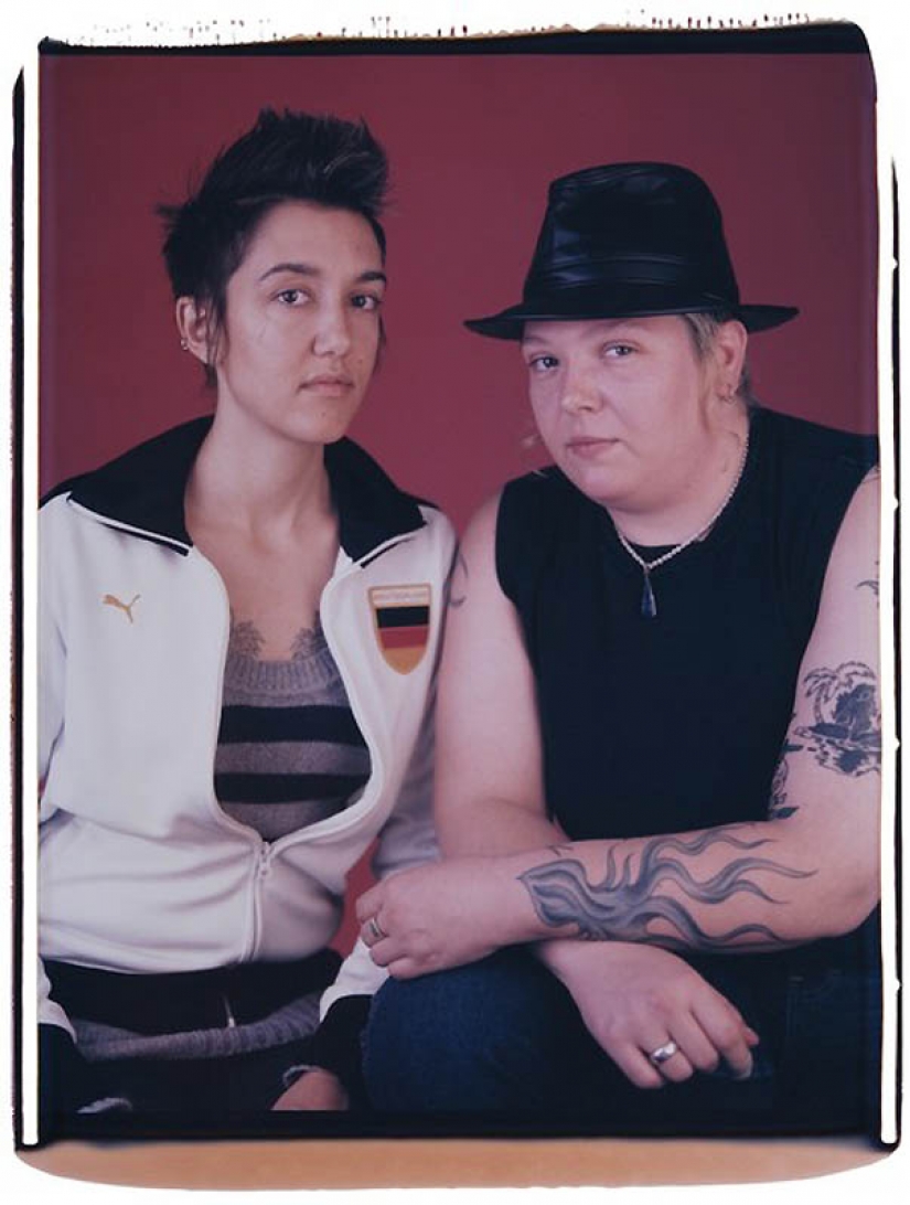 20 retratos del proyecto fotográfico de parejas»