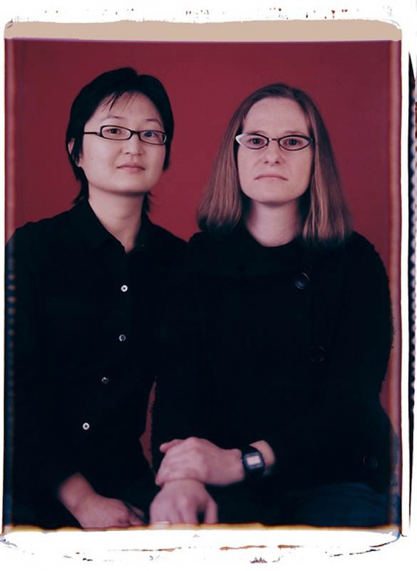 20 retratos del proyecto fotográfico de parejas»