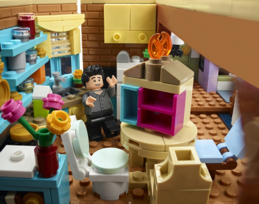 2048 partes y dos apartamentos: LEGO lanza un conjunto basado en la serie de televisión "Amigos» 2048 partes y dos apartamentos: LEGO lanza un conjunto basado en la serie de televisión "Amigos»
