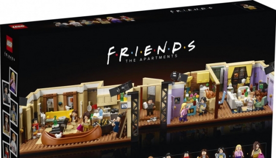 2048 partes y dos apartamentos: LEGO lanza un conjunto basado en la serie de televisión "Amigos»