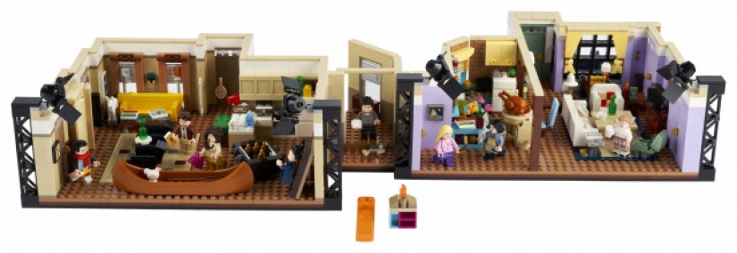 2048 parts and two apartments: LEGO releases a set based on the TV series "Friends» 2048 parts and two apartments: LEGO releases a set based on the TV series "Friends»