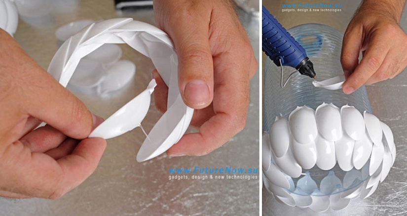 22 ideas para hacer lámparas y lámparas de araña de objetos cotidianos 22 ideas para hacer lámparas y lámparas de araña de objetos cotidianos