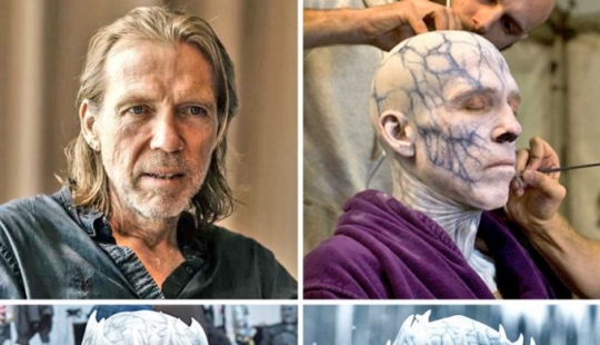 22 tomas de antes y después que muestran cuánto esfuerzo se ha invertido en el maquillaje de Hollywood 22 tomas de antes y después que muestran cuánto esfuerzo se ha invertido en el maquillaje de Hollywood