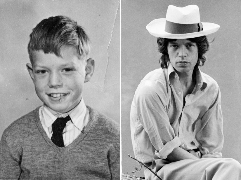 25 estrellas de rock icónicas en su juventud