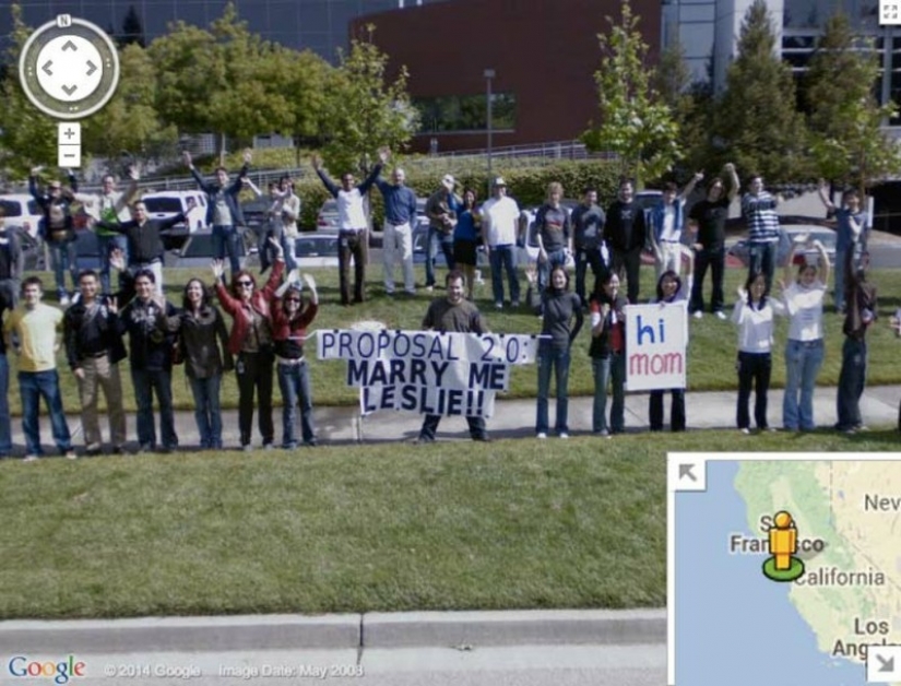 25 of the Craziest Shots Taken on Google Street View Cameras