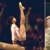 25 rare photos of Olympians showing what is happening behind the scenes of big sports