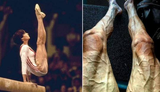 25 rare photos of Olympians showing what is happening behind the scenes of big sports