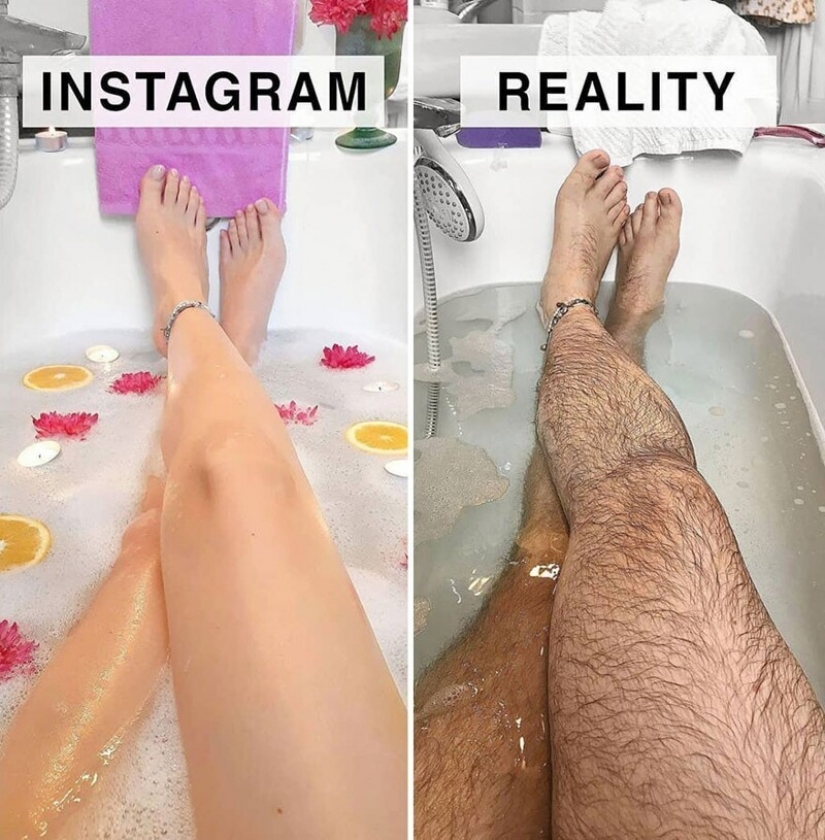 30 funny comparisons of "Instagram and Reality" by Geraldine West 30 funny comparisons of "Instagram and Reality" by Geraldine West