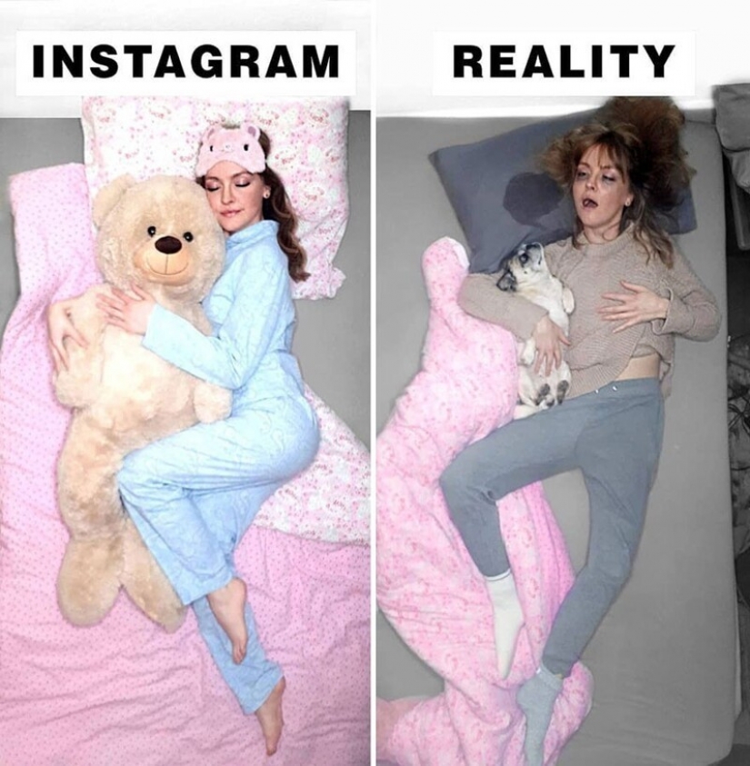 30 funny comparisons of "Instagram and Reality" by Geraldine West 30 funny comparisons of "Instagram and Reality" by Geraldine West