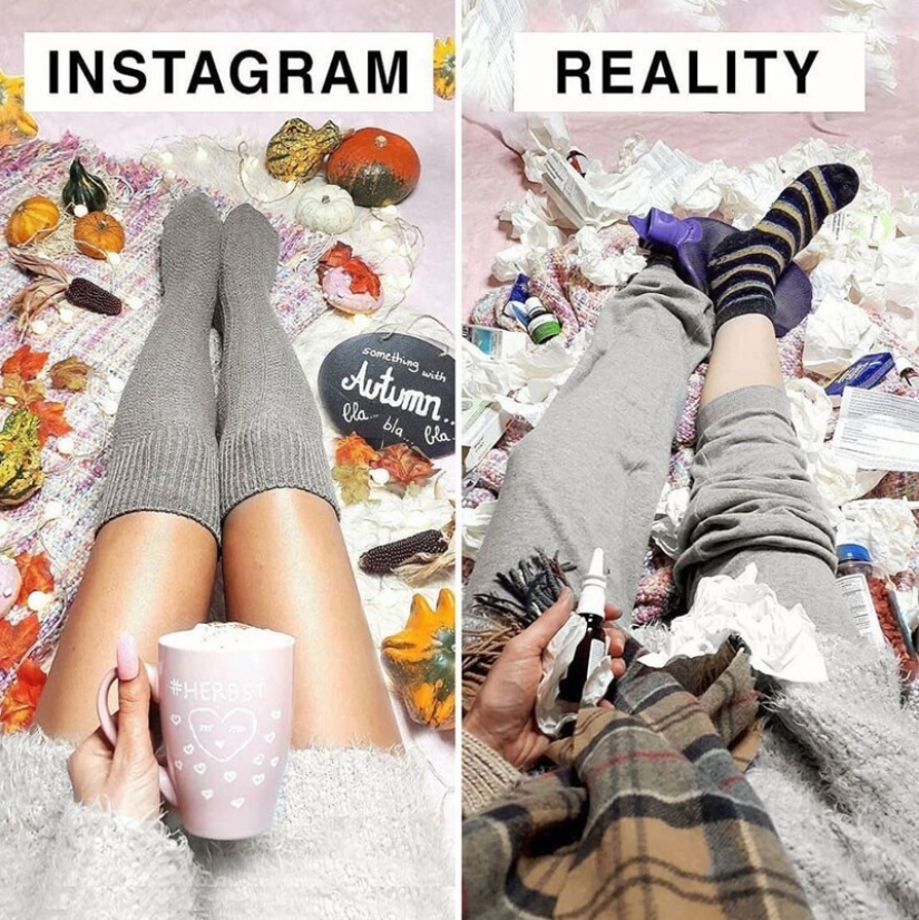 30 funny comparisons of "Instagram and Reality" by Geraldine West 30 funny comparisons of "Instagram and Reality" by Geraldine West