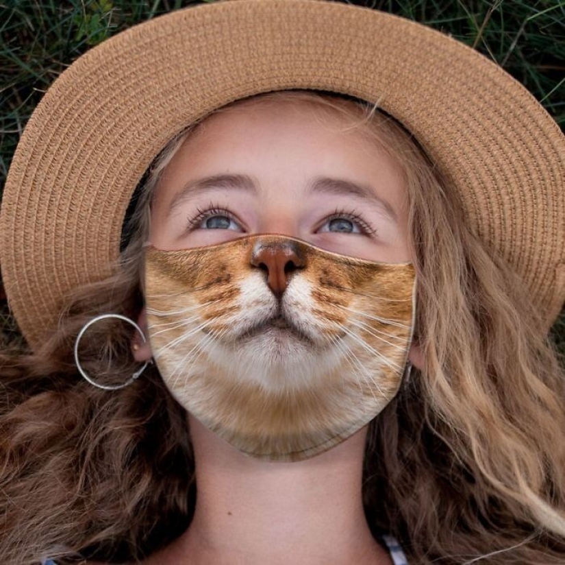 30 strange and funny protective masks for cat people 30 strange and funny protective masks for cat people