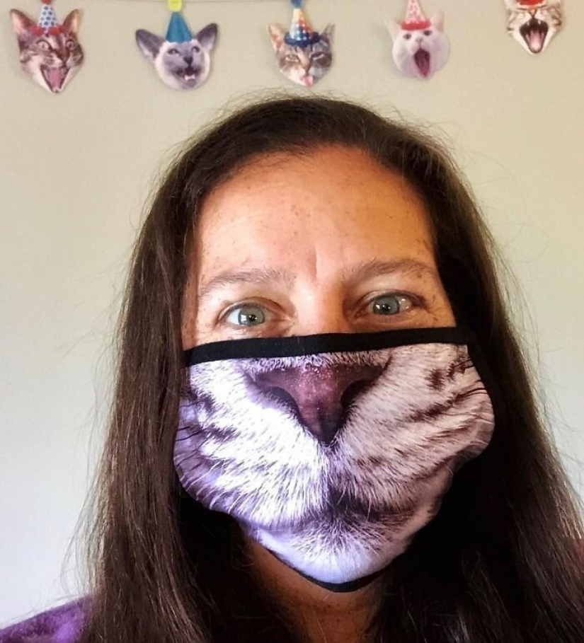 30 strange and funny protective masks for cat people 30 strange and funny protective masks for cat people