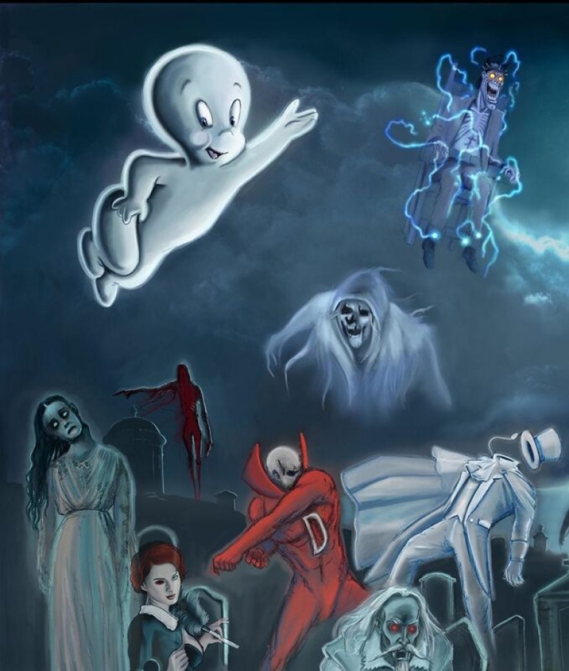 500 pop culture references in 5 posters