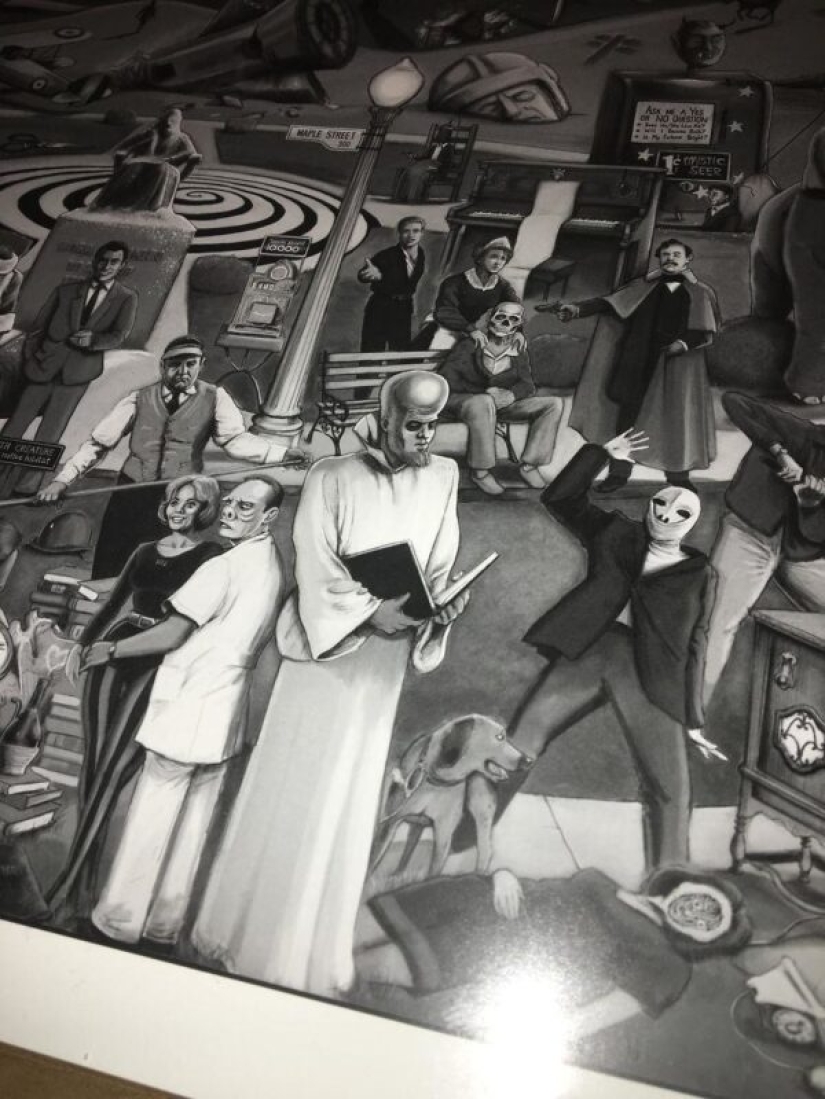 500 pop culture references in 5 posters