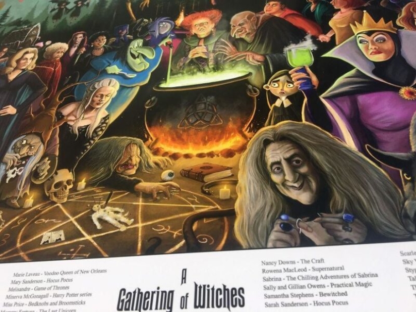 500 pop culture references in 5 posters