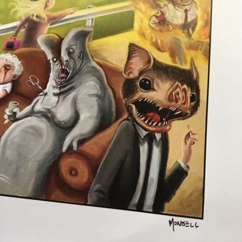 500 pop culture references in 5 posters