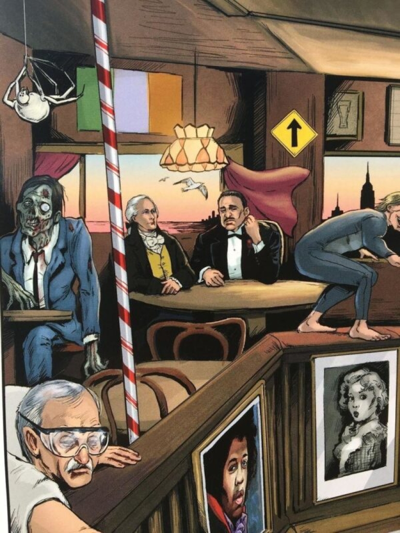 500 referencias de la cultura pop en 5 carteles 500 referencias de la cultura pop en 5 carteles