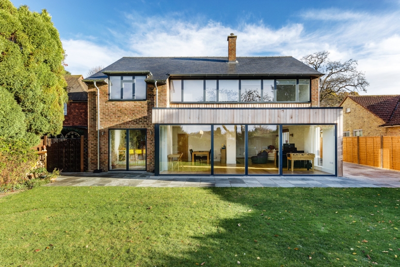 6 casas con ventanas panorámicas y vistas