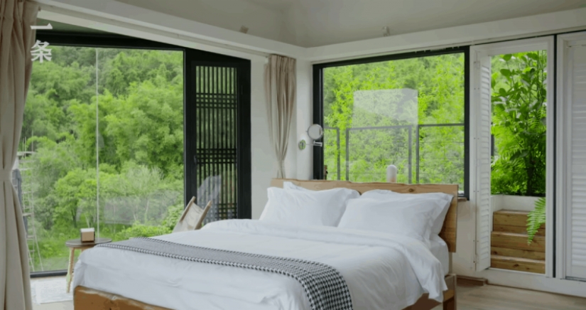 7 amigos de China de comprar un bolso de la mansión para una articulación feliz vejez