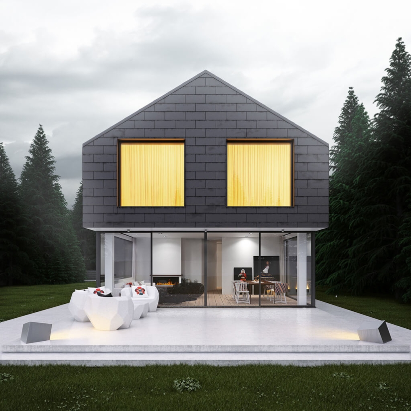 7 best black brick home ideas: the new trend of 2022