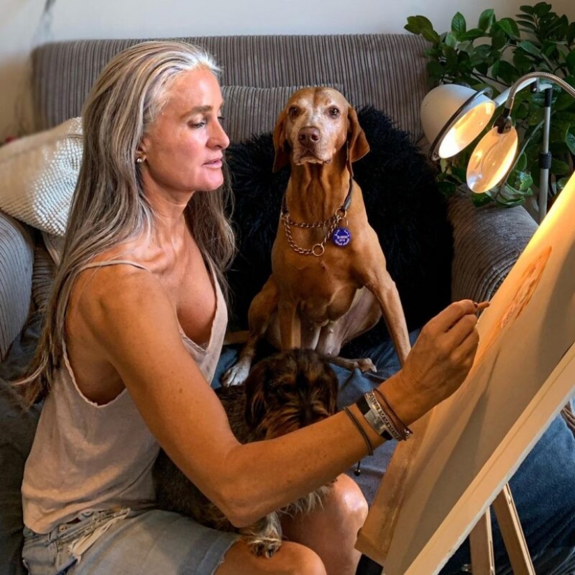 7 secretos de la juventud de la modelo Caroline Labouchere de 56 años