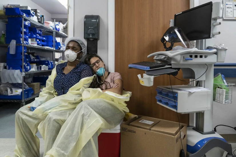 8 fotos que muestran la realidad del COVID-19 en los hospitales