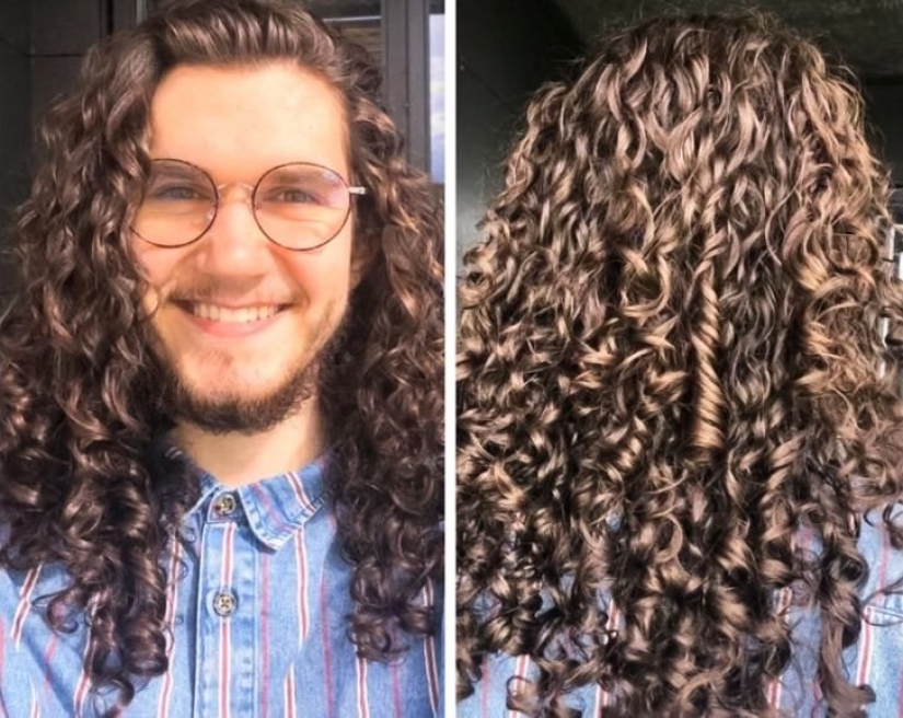 8 hombres con una magnífica melena