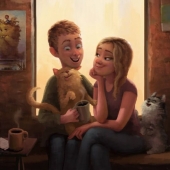 8 illustrations that reveal everything about love and romance