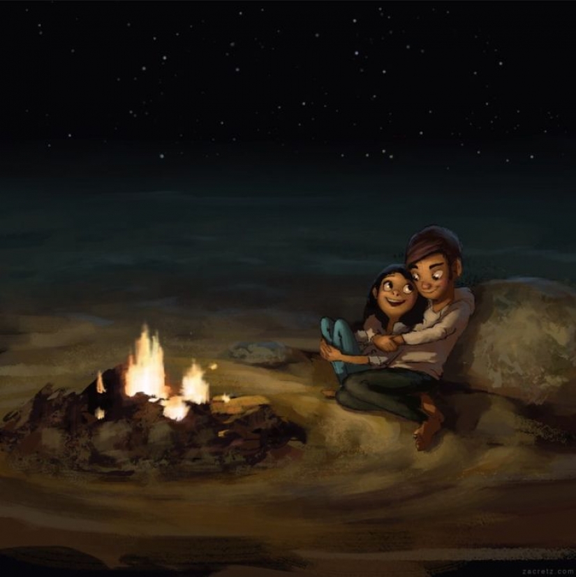 8 ilustraciones que revelan todo sobre el amor y el romance