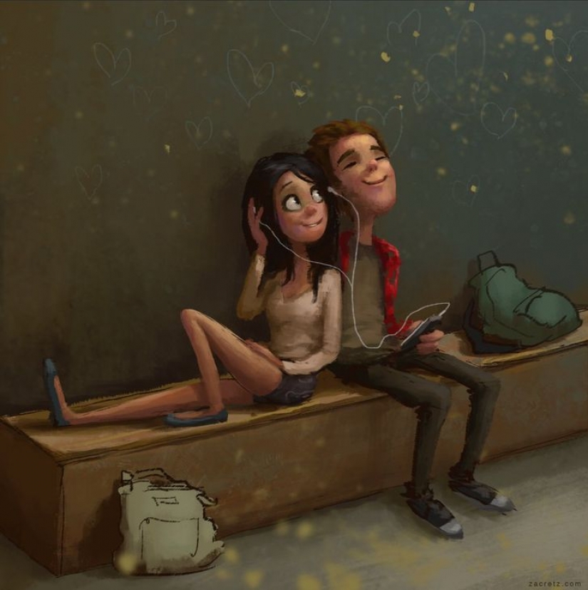 8 ilustraciones que revelan todo sobre el amor y el romance