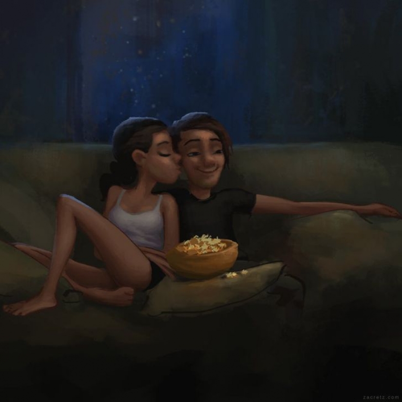 8 ilustraciones que revelan todo sobre el amor y el romance