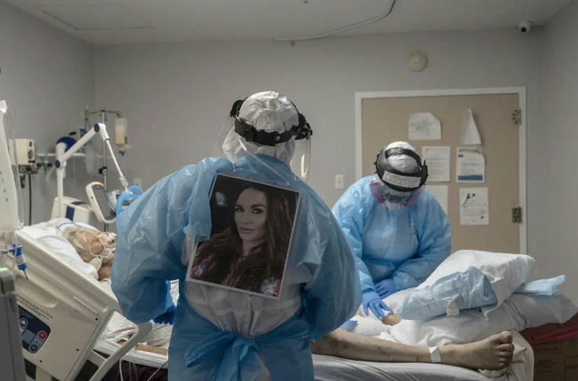 8 photos showing the reality of COVID-19 in hospitals