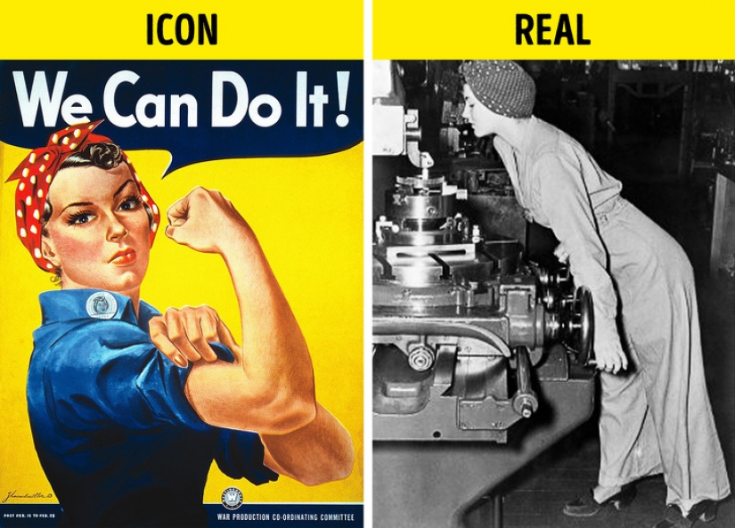 8 rostros reales escondidos detrás de íconos famosos