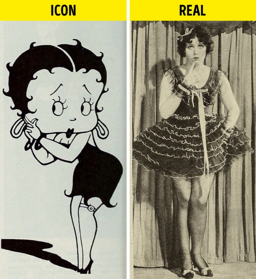 8 rostros reales escondidos detrás de íconos famosos