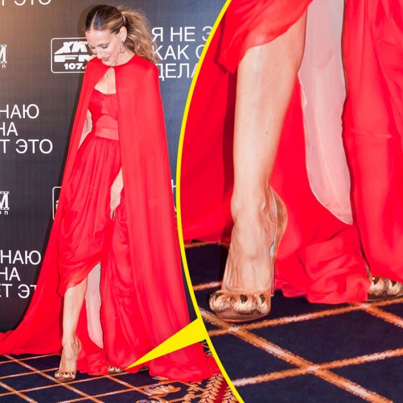 9 celebrities who dared to choose extravagant shoes for their clothes and hit the jackpot
