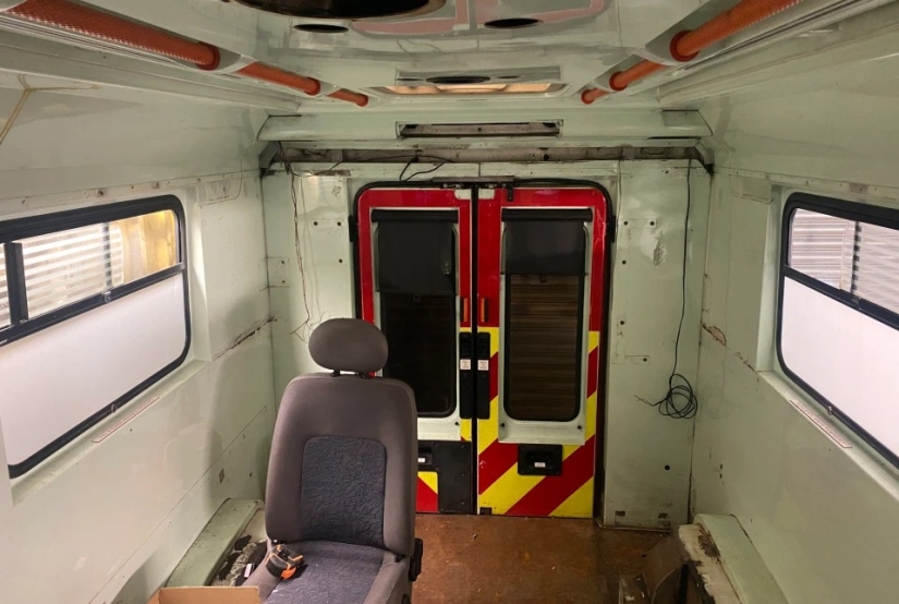 A British woman has paid off her debts by turning old ambulances into stunning mobile homes A British woman has paid off her debts by turning old ambulances into stunning mobile homes