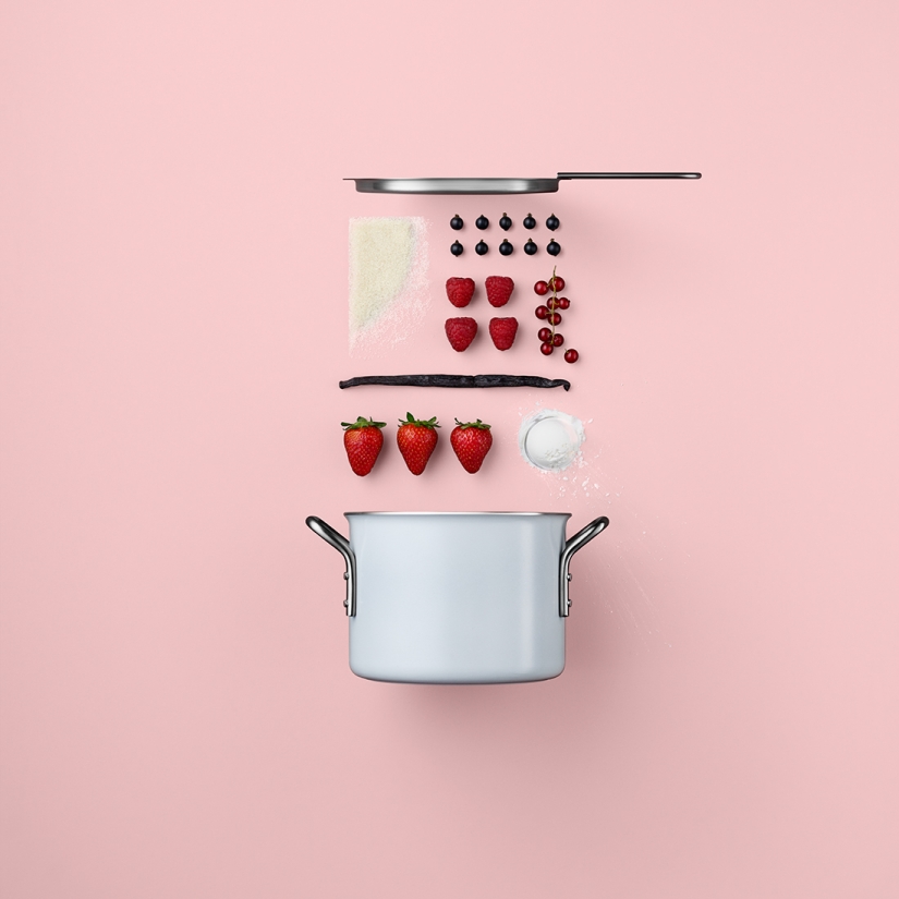 A Danish photographer has shown how true perfectionists cook