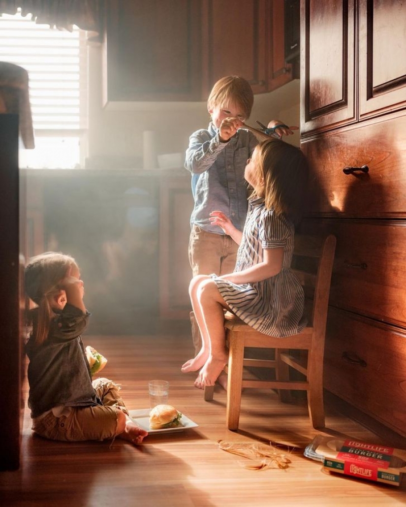 A father of four takes pictures of his children, proving that every day is magical A father of four takes pictures of his children, proving that every day is magical