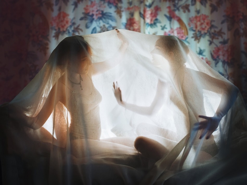 A girl and her invisible friend