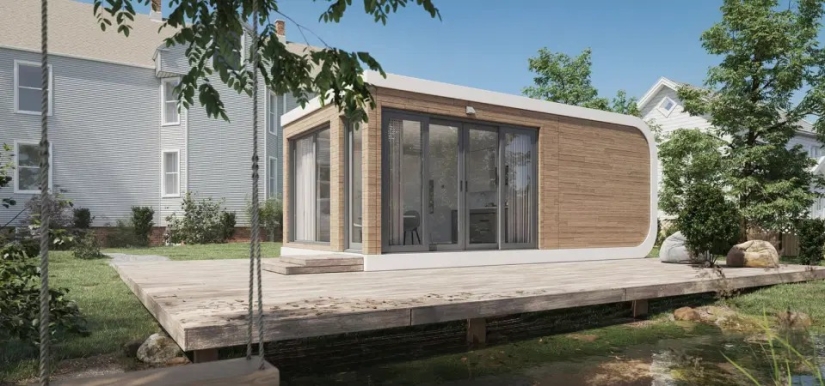 A house from a printer: an American company offers stunning 3D housing, which is built in a day