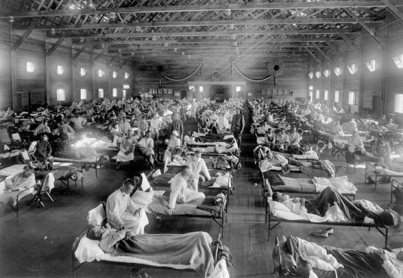 A hundred years ago, the world was raging "Spanish flu"