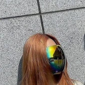 A Japanese company has released sunglasses for the whole face