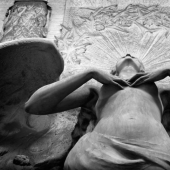 A living heart beats under the marble skin