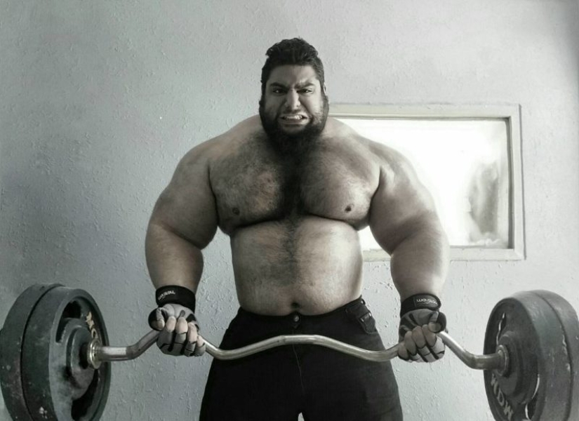 A man the size of a train: The "Iranian Hulk" shares details of his life and is going to MMA A man the size of a train: The "Iranian Hulk" shares details of his life and is going to MMA
