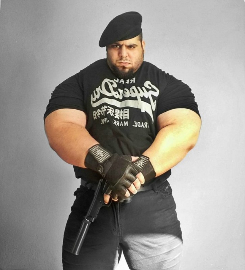 A man the size of a train: The "Iranian Hulk" shares details of his life and is going to MMA A man the size of a train: The "Iranian Hulk" shares details of his life and is going to MMA