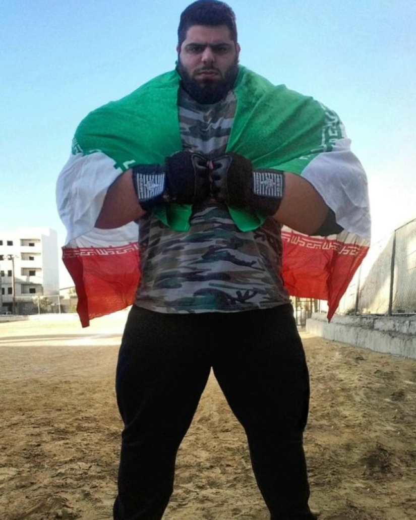 A man the size of a train: The "Iranian Hulk" shares details of his life and is going to MMA A man the size of a train: The "Iranian Hulk" shares details of his life and is going to MMA