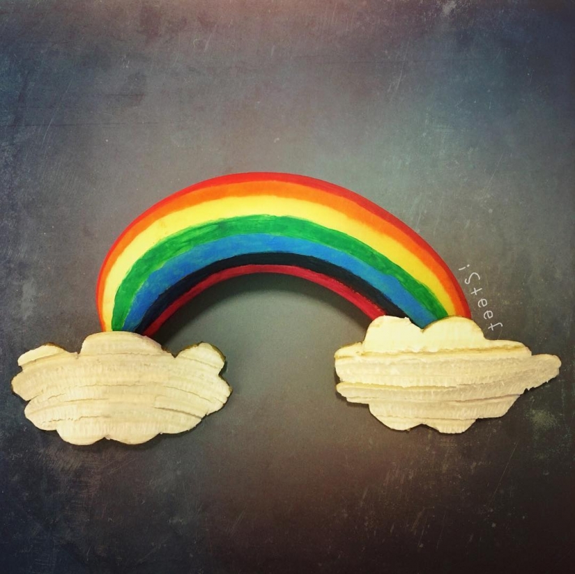 A pesar del mármol: el escultor corta el exceso de plátanos