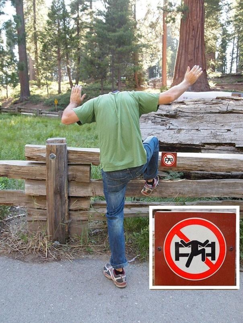 A post for those who have broken stupid rules at least once in their life